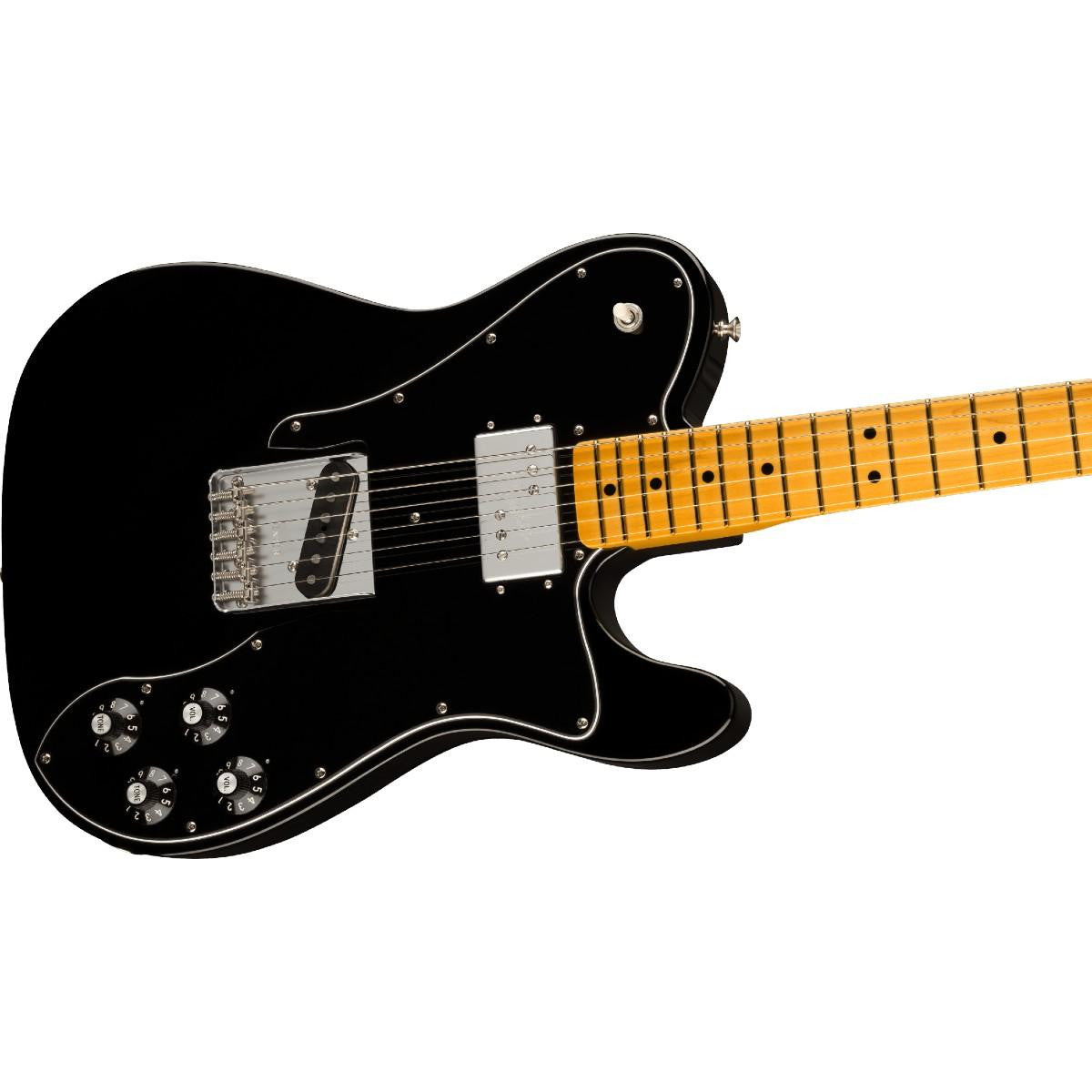 Fender American Vintage II 1977 Telecaster® Custom, Maple Fingerboard, Black