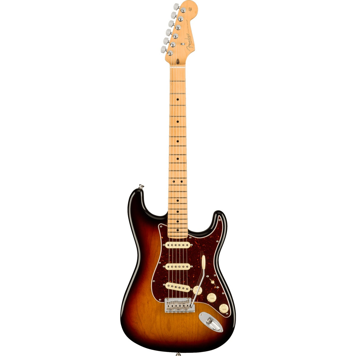 Fender American Professional II Stratocaster, Maple Fingerboard - 3-Color Sunburst