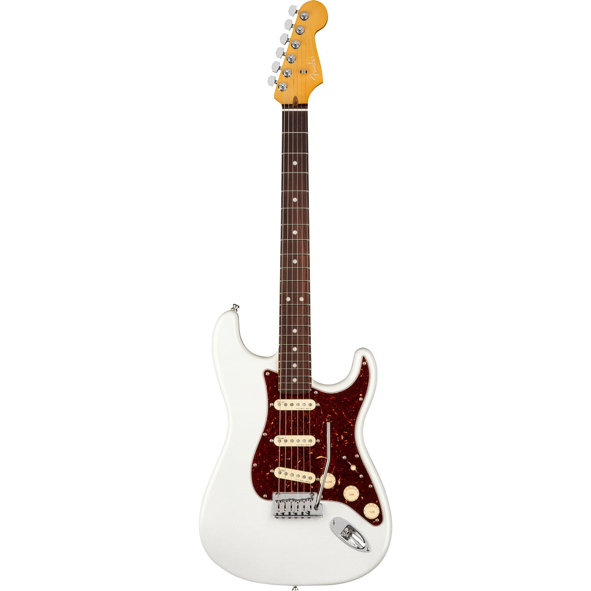 Fender American Ultra Stratocaster, Rosewood Fingerboard - Arctic Pearl