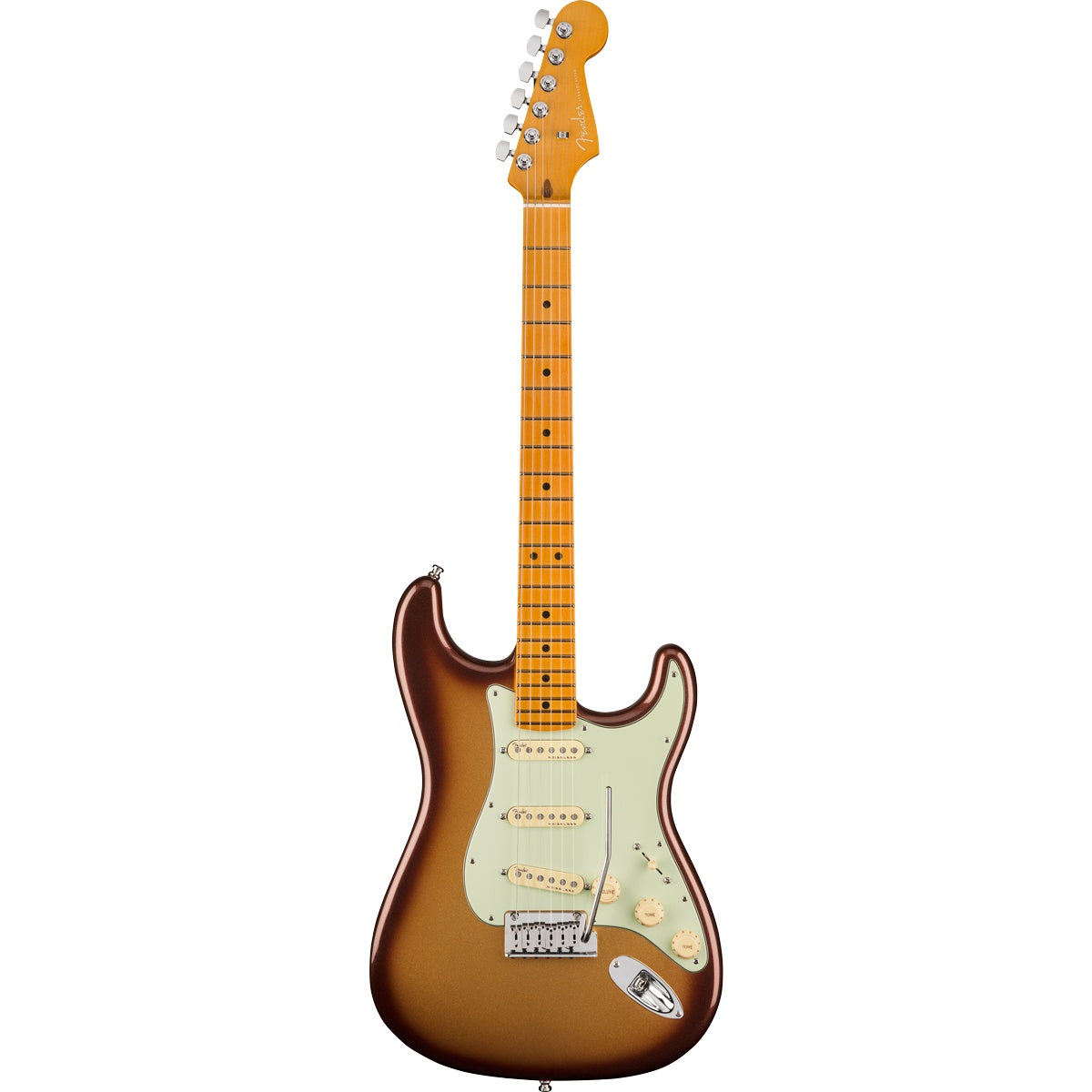 Fender American Ultra Stratocaster, Maple Fingerboard - Mocha Burst