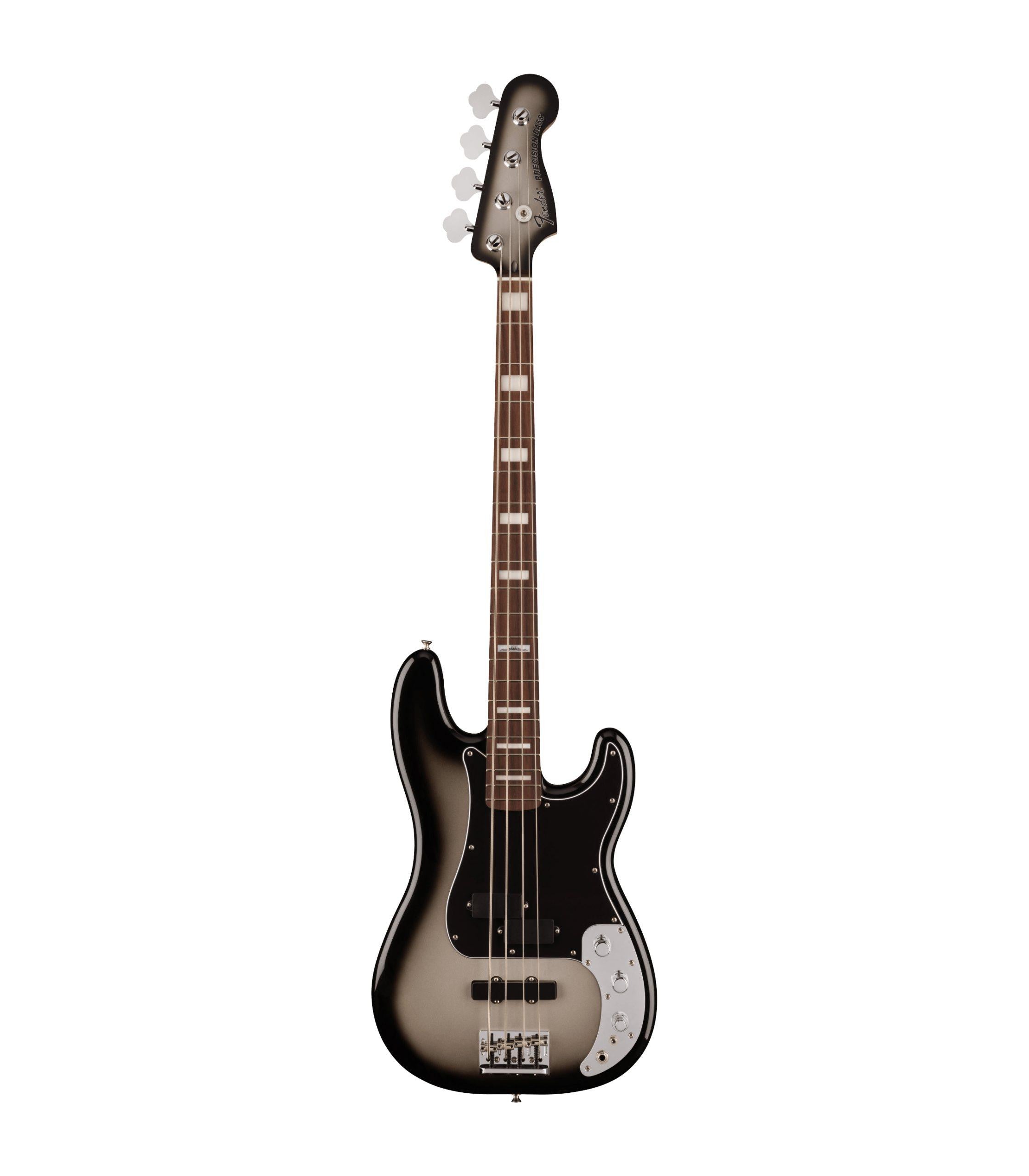 Fender Troy Sanders Precision Bass, Rosewood Fingerboard, Silverburst