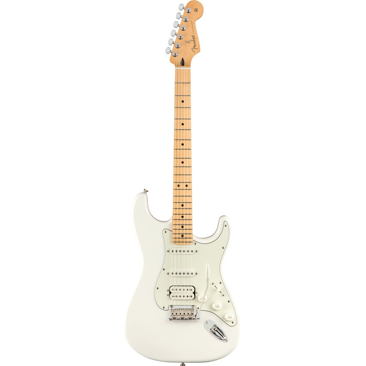Fender Player Stratocaster HSS, Maple Fingerboard - Polar White