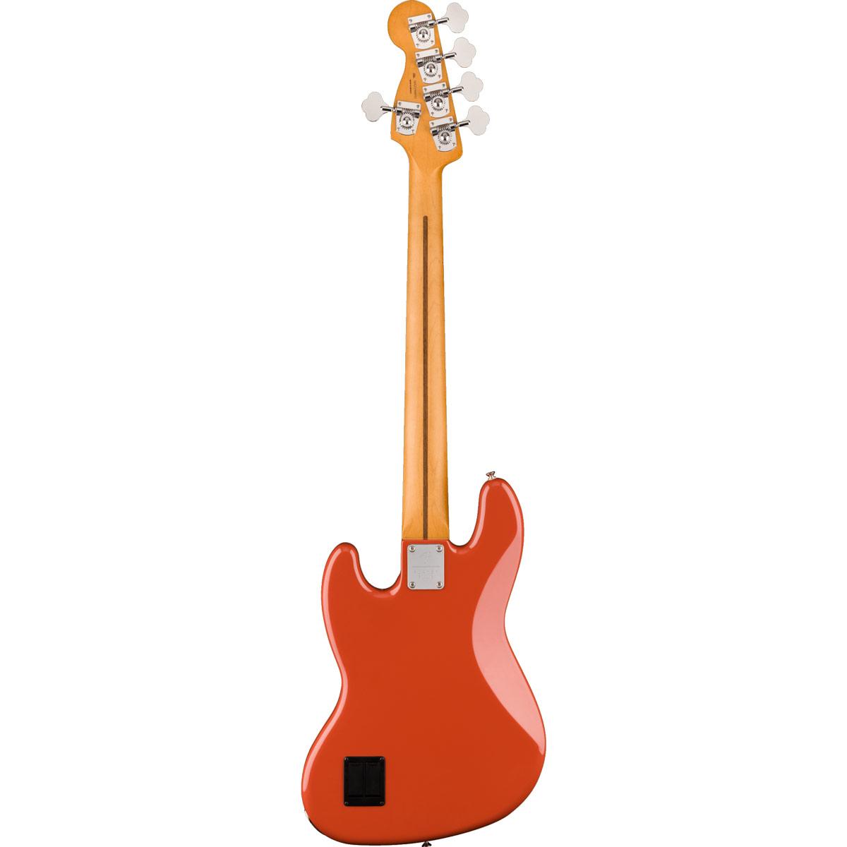 Fender Player Plus Jazz Bass V, Maple Fingerboard, Fiesta Red