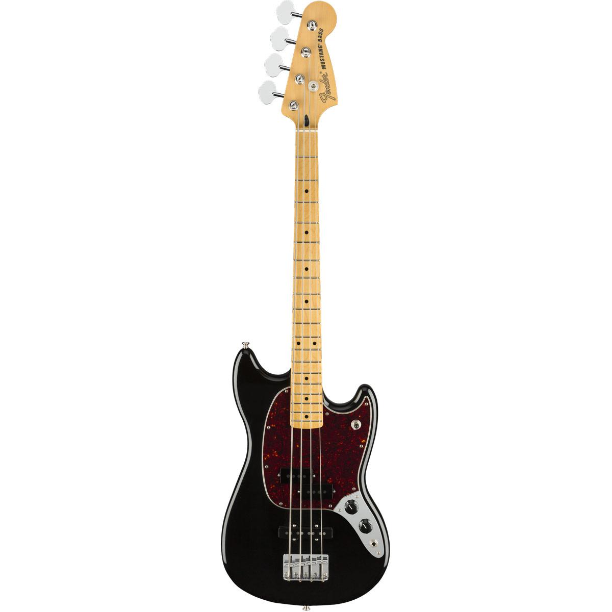 Fender LIMITED EDITION MUSTANG BASS PJ BLACK With TORTOISE