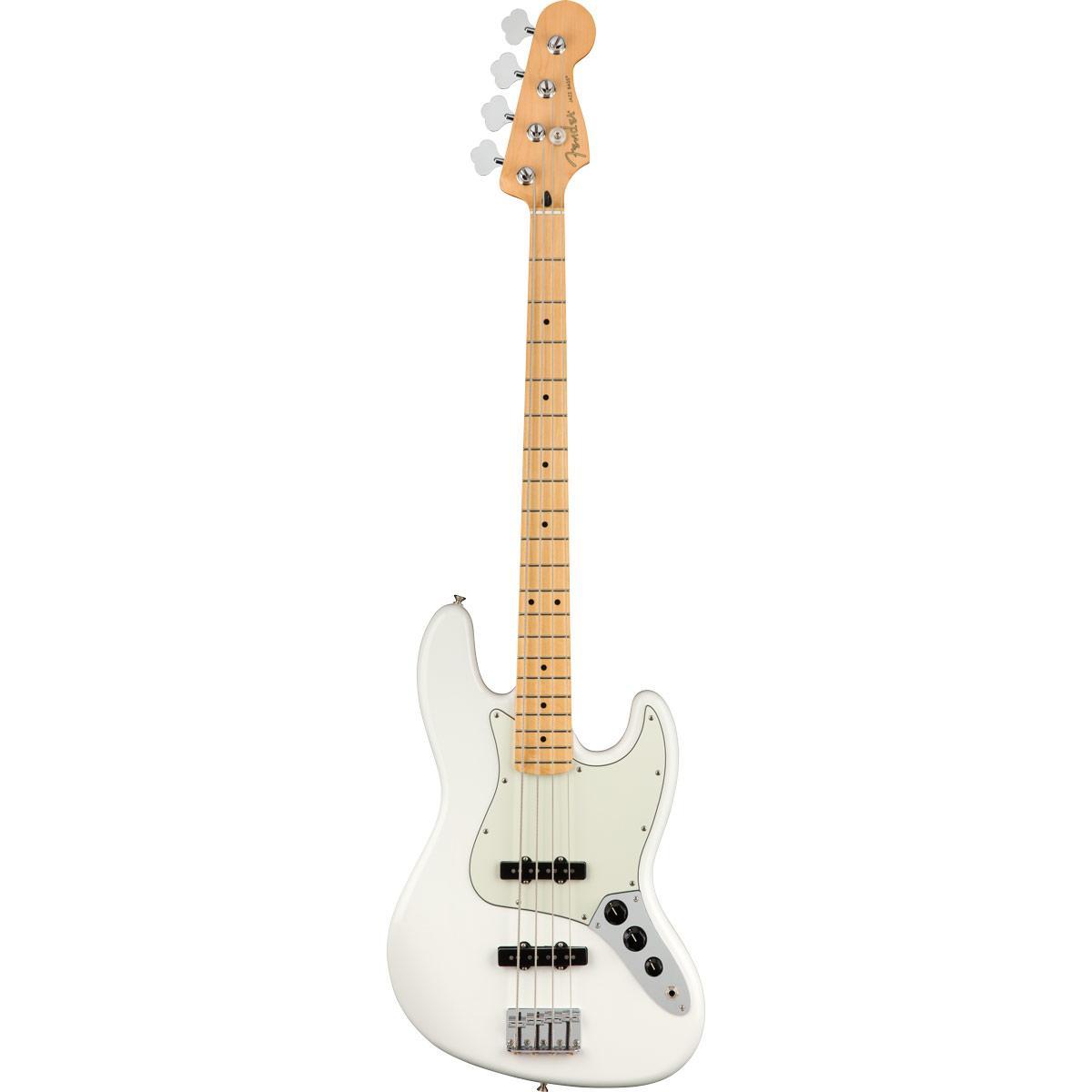 Fender Player Jazz Bass, Maple Fingerboard - Polar White