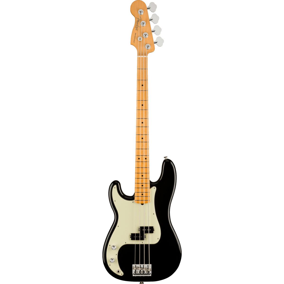 Fender American Professional II Precision Bass Left-Hand, Maple Fingerboard, Black