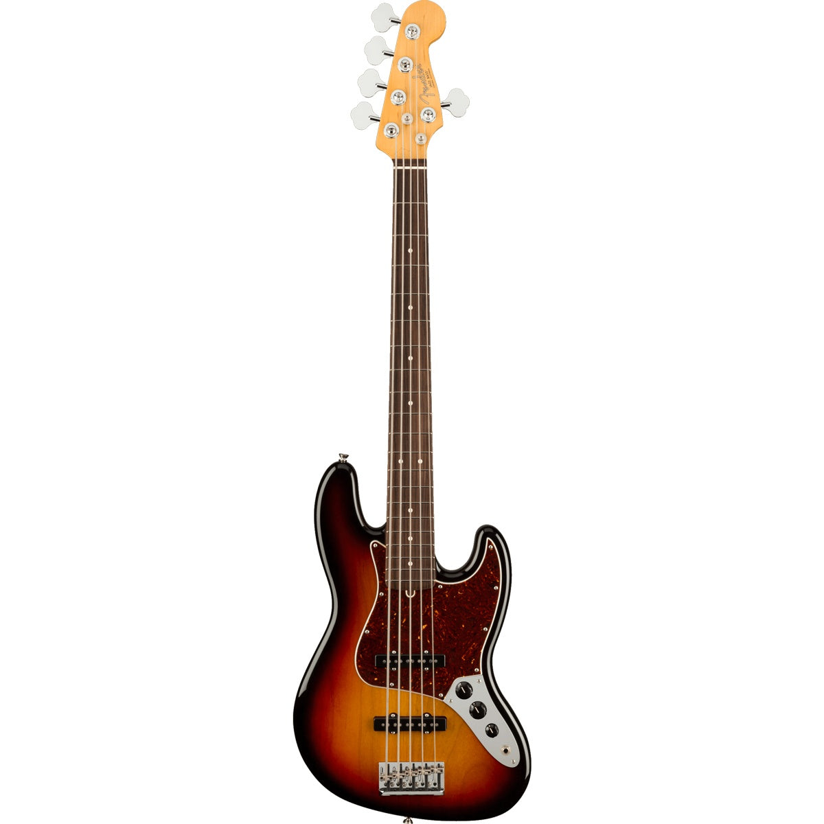 Fender American Professional II Jazz Bass V, Rosewood Fingerboard - 3-Color Sunburst