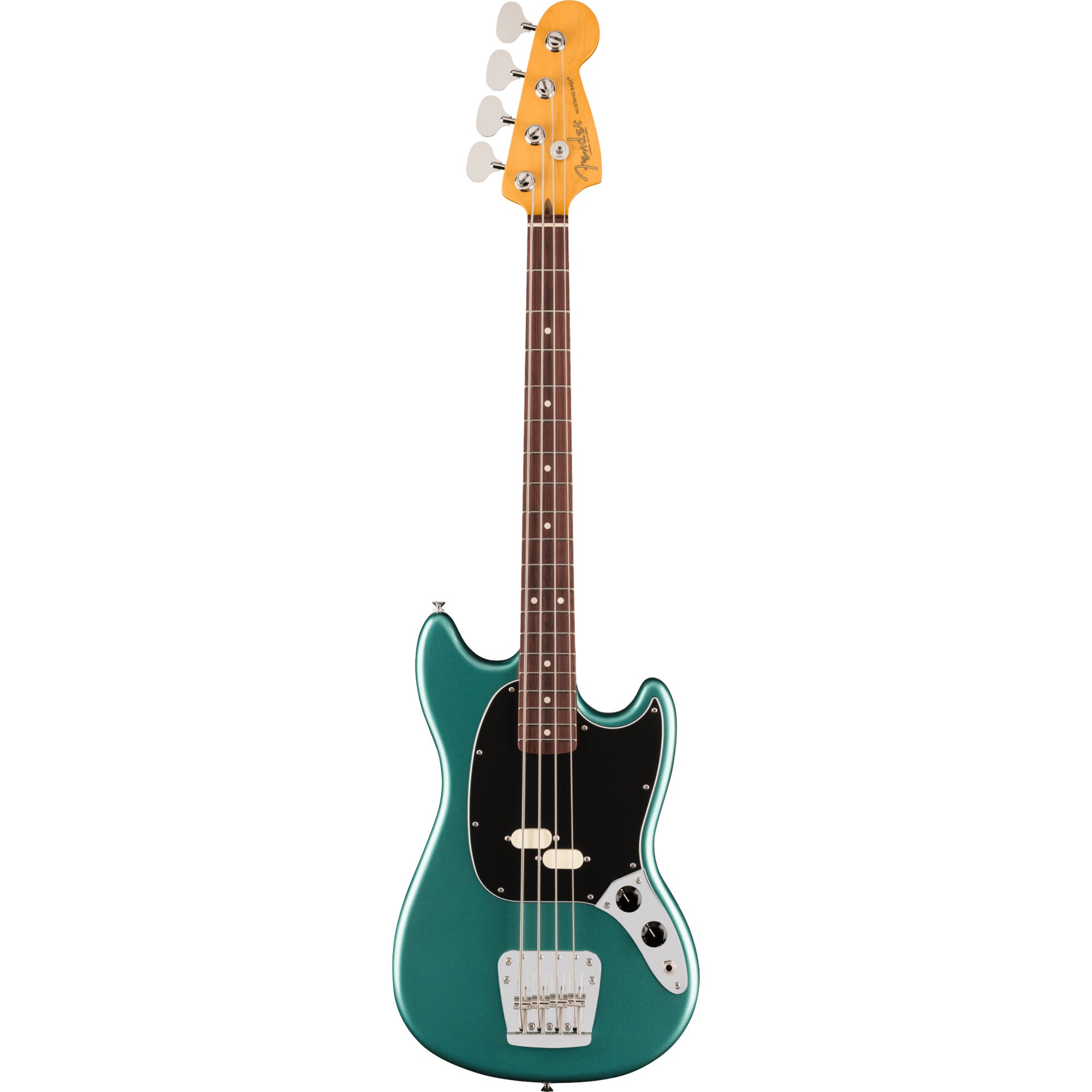 FENDER American Professional Classic Mustang Bass, Rosewood Fingerboard, Faded Sherwood Green Metallic