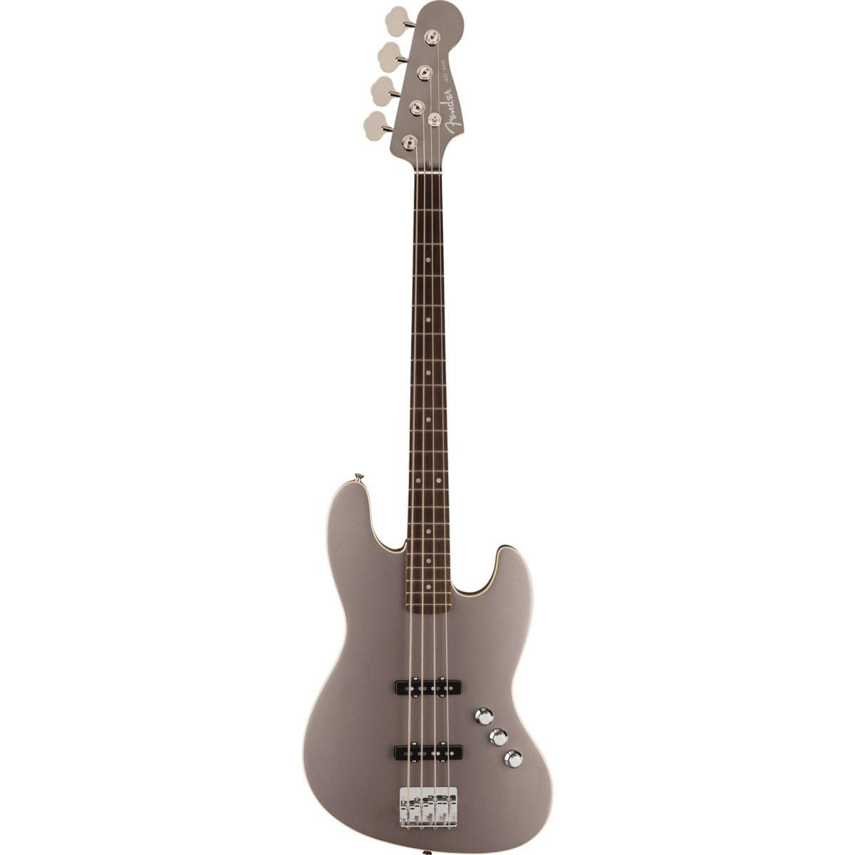 Fender Aerodyne Special Jazz Bass, Rosewood Fingerboard, Dolphin Gray Metallic