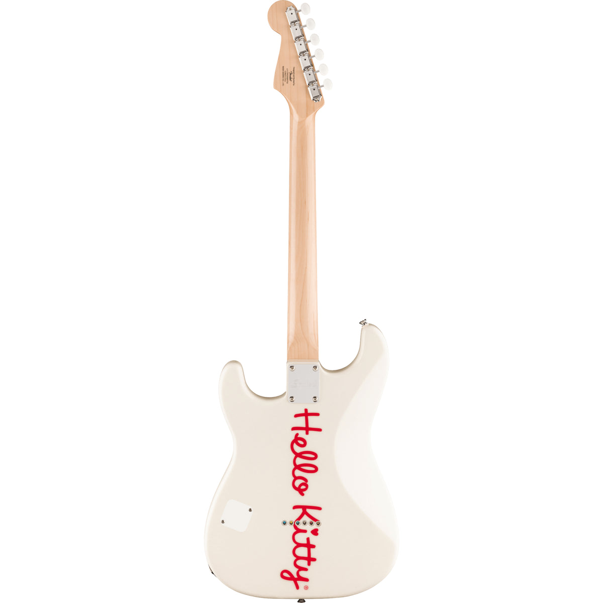 SQUIER Fender x Hello Kitty White Stratocaster