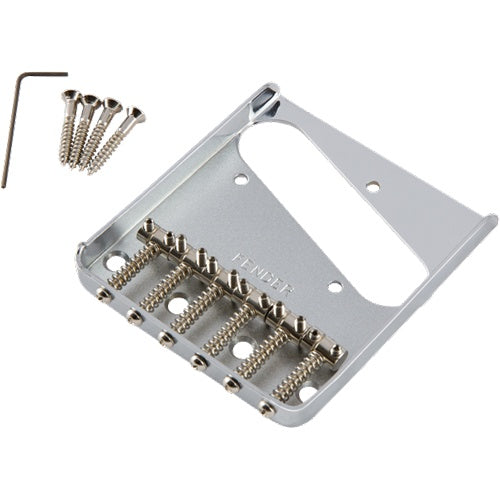 Fender 6-Saddle Vintage-Syle Telecaster Bridge Assembly - Chrome