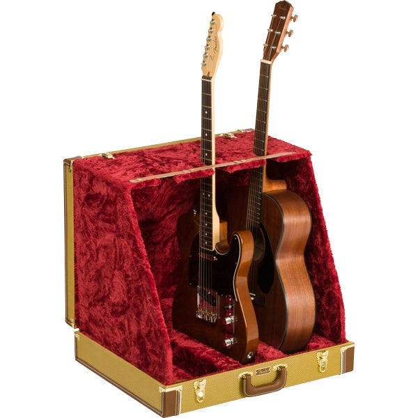Fender Classic Series Case Stand, Tweed, 3 Guitar