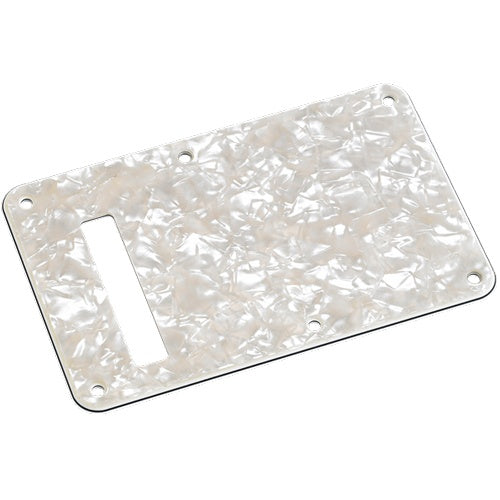 Fender Backplate, Stratocaster - Aged White Moto, 4-Ply