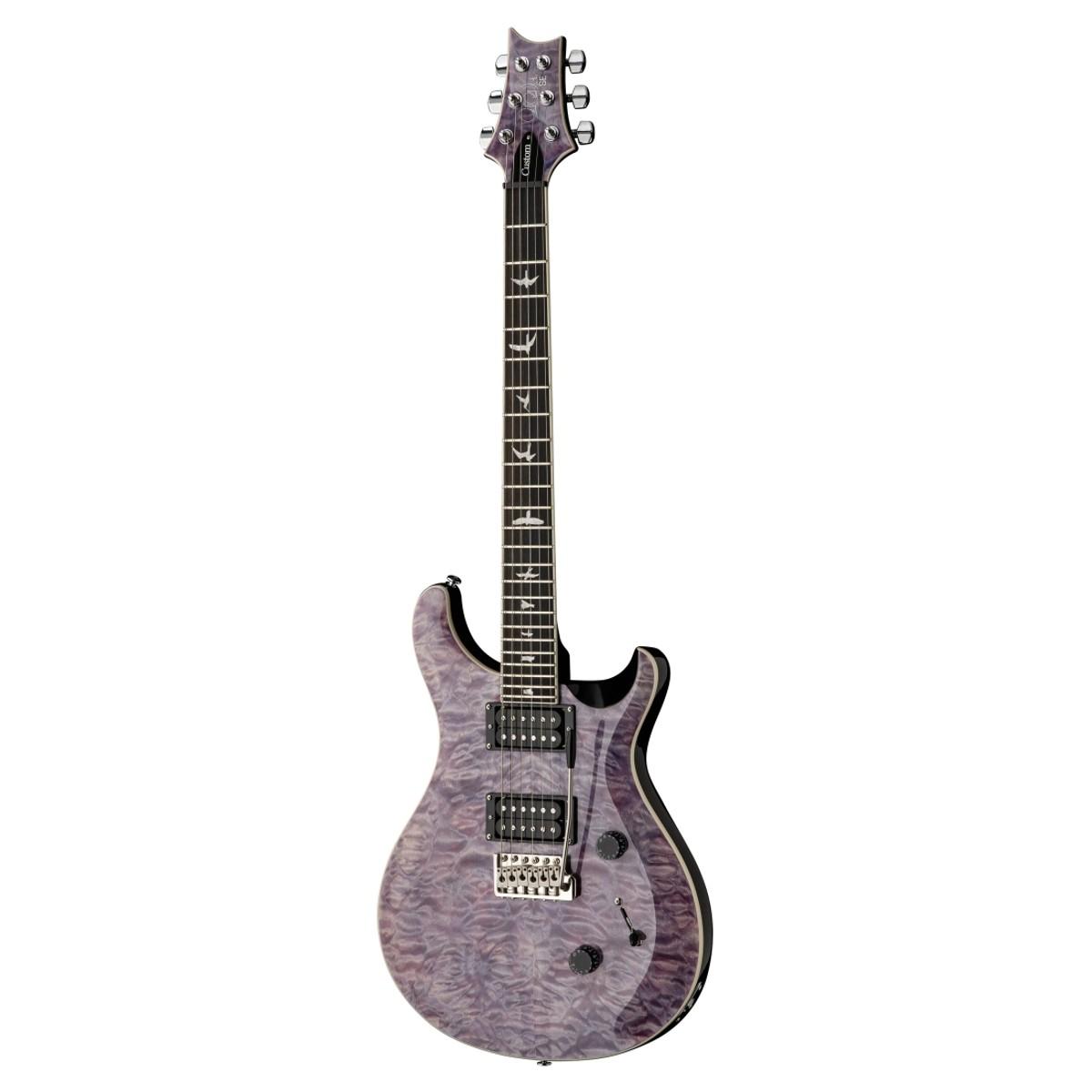 PRS Guitars SE Custom 24 Quilt Electric Guitar with Gigbag - Violet