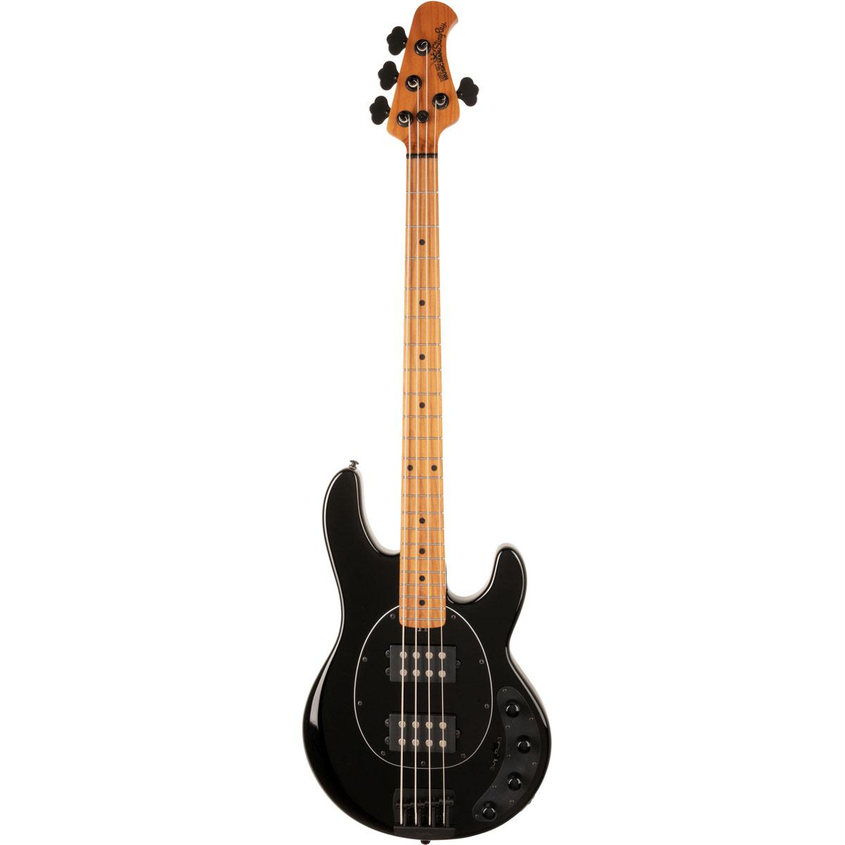 Ernie Ball Music Man StingRay Special HH Bass Guitar, Maple Fingerboard, Black