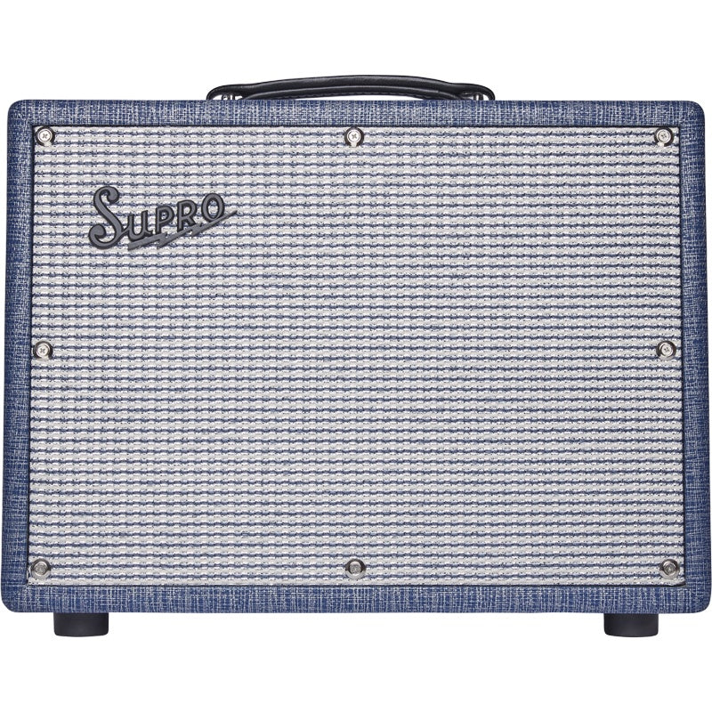 Supro 1970RK Keeley 1x10" 25-watt Tube Combo Amp - Blue