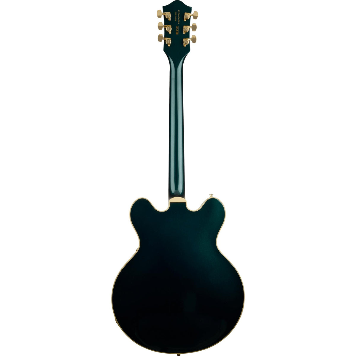 GRETSCH Broadkaster LX Center Block with String-Thru Bigsby and Gold Hardware, Ebony Fingerboard, Cadillac Green