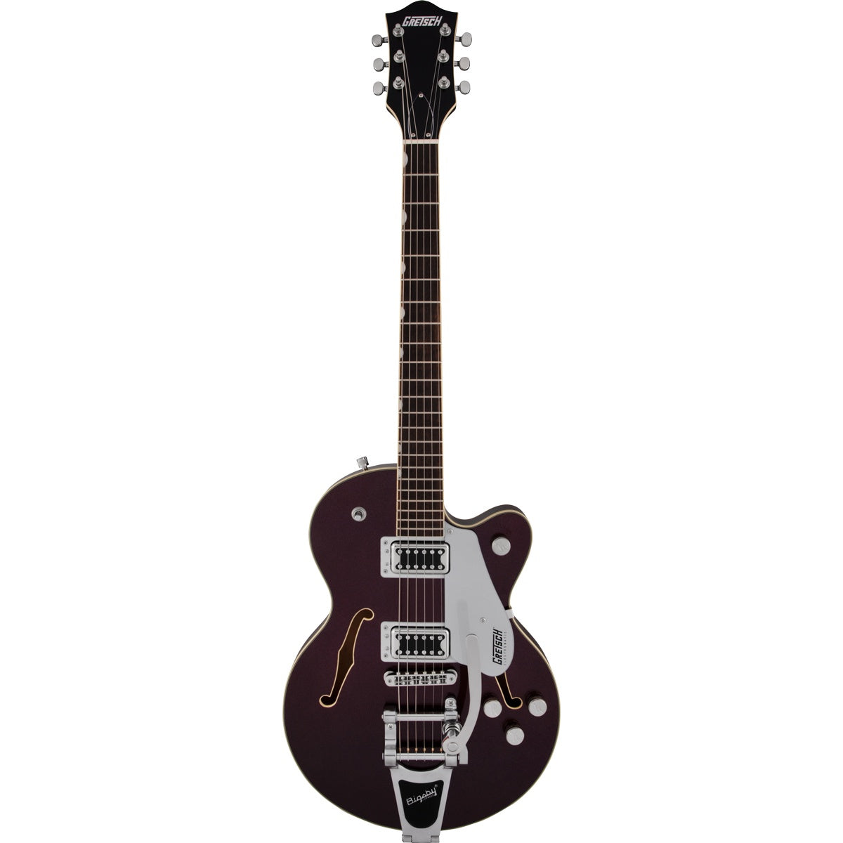 Gretsch G5655T Electromatic Center Block Jr. Single-Cut with Bigsby - Dark Cherry Metallic