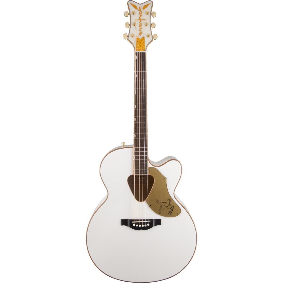 Gretsch G5022CWFE Rancher Falcon, Jumbo, Electric, Fishman Pickup System - White