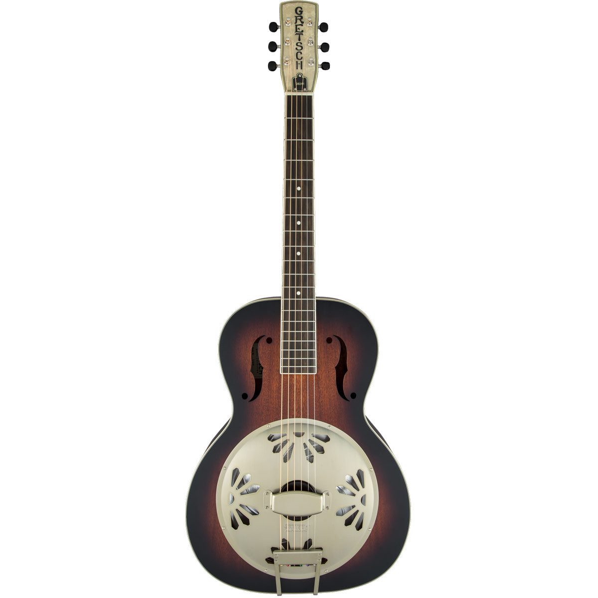 Gretsch G9241 Alligator™ Biscuit Round-Neck Resonator Guitar with Fishman Nashville Pickup - 2-Color Sunburst