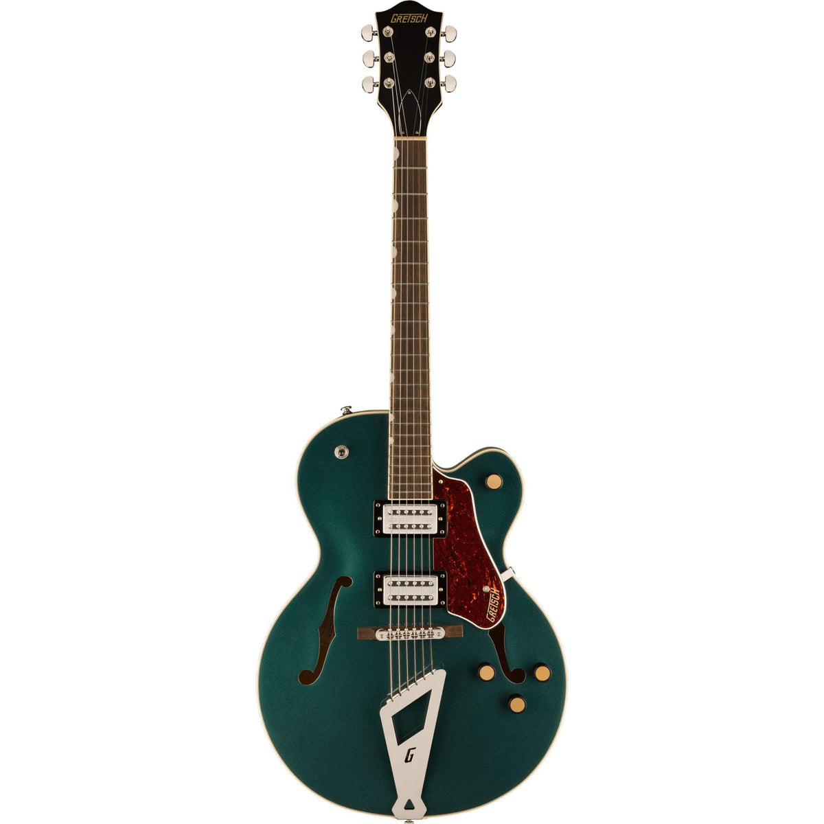 Gretsch G2420 Streamliner Hollow Body with Chromatic II, Laurel Fingerboard, Broad'Tron BT-3S Pickups, Cadillac Green