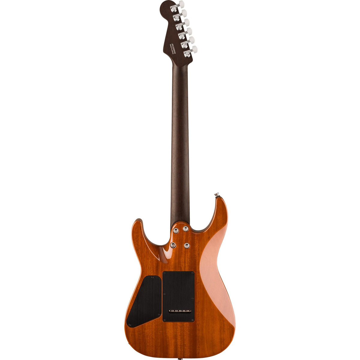CHARVEL MJ DK24 HSH 2PT W Mahogany with Flame Maple, Wenge Fingerboard, Caribbean Burst