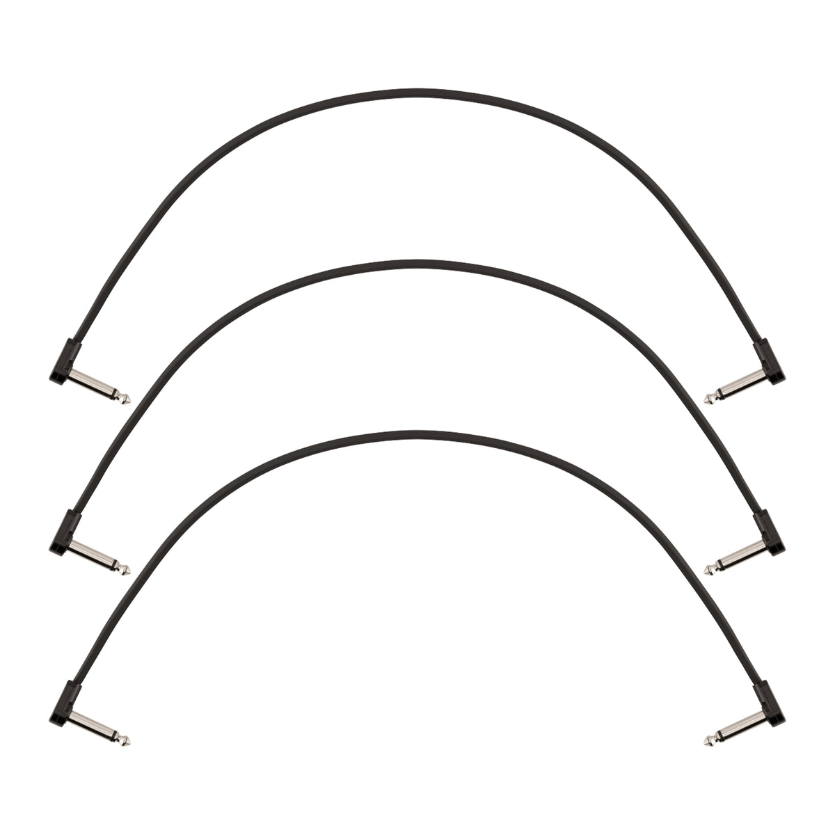 FENDER Câbles Blockchain 16 po pour pédales - Lot de 3 - Anglé/anglé