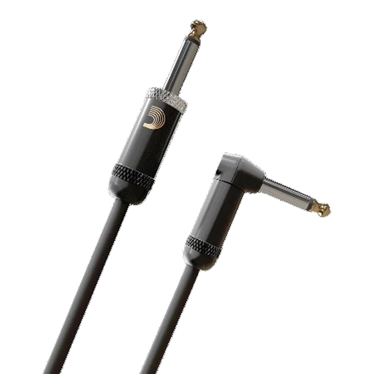 D'ADDARIO PW-AMSGRA-20 American Stage 1/4" TS Straight-to-Right-Angle Instrument Cable - 20'