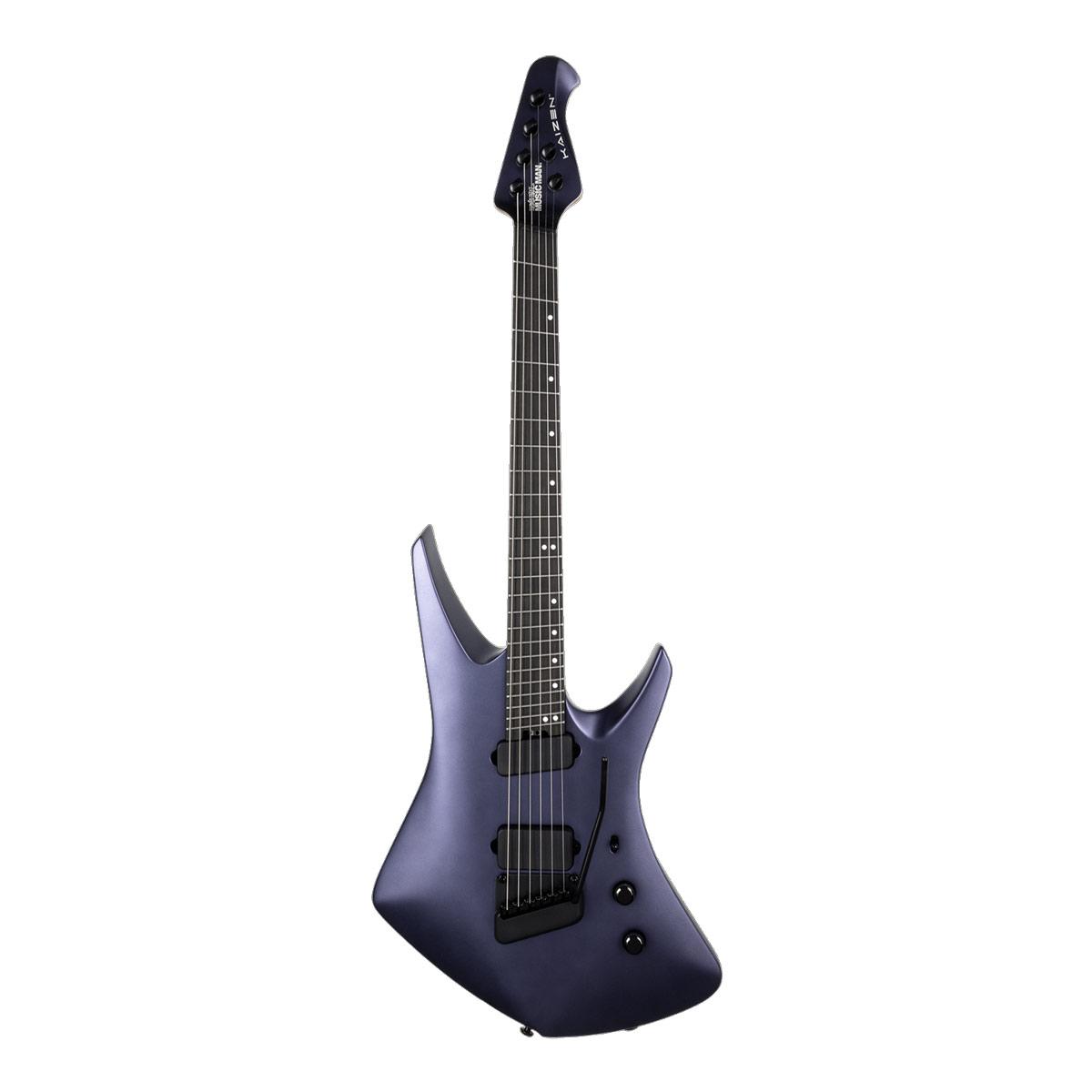 Ernie Ball Music Man Kaizen 6 Electric Guitar, Indigo Blue