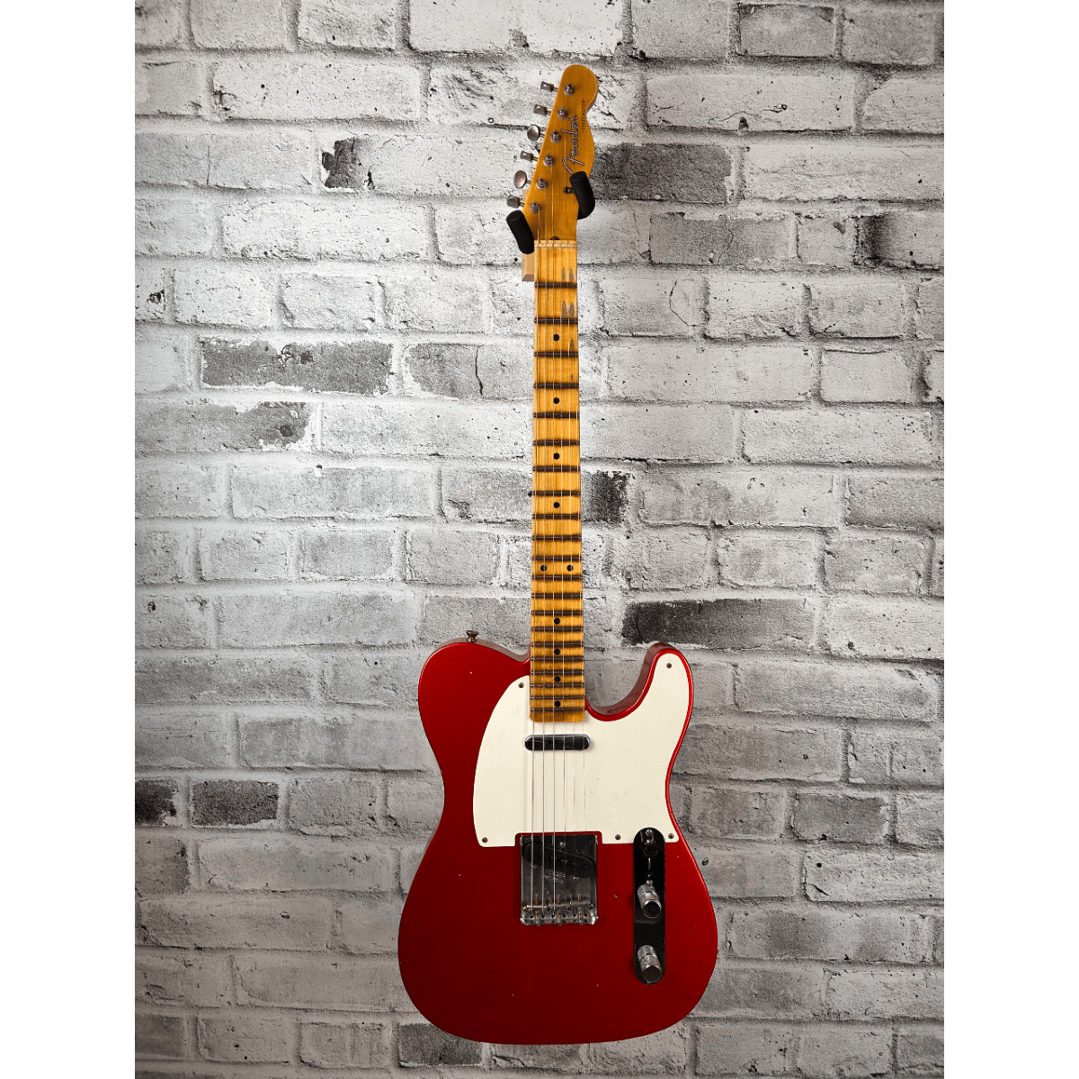 Fender Custom Shop 1957 Telecaster Journeyman Relic, 1-Piece Quartersawn Maple Neck, Aged Candy Tangerine