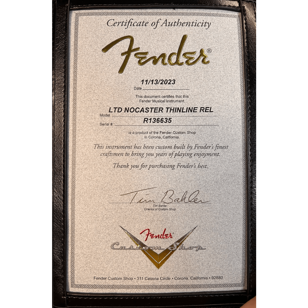 Fender Custom Shop Limited Edition Nocaster Thinline Relic, 1-Piece Quartersawn Maple Neck, Aged Nocaster Blonde