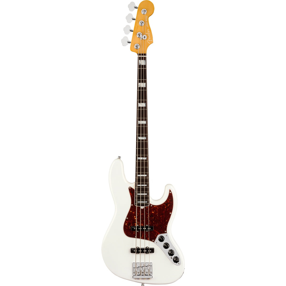 Fender American Ultra Jazz Bass, Rosewood Fingerboard - Arctic Pearl