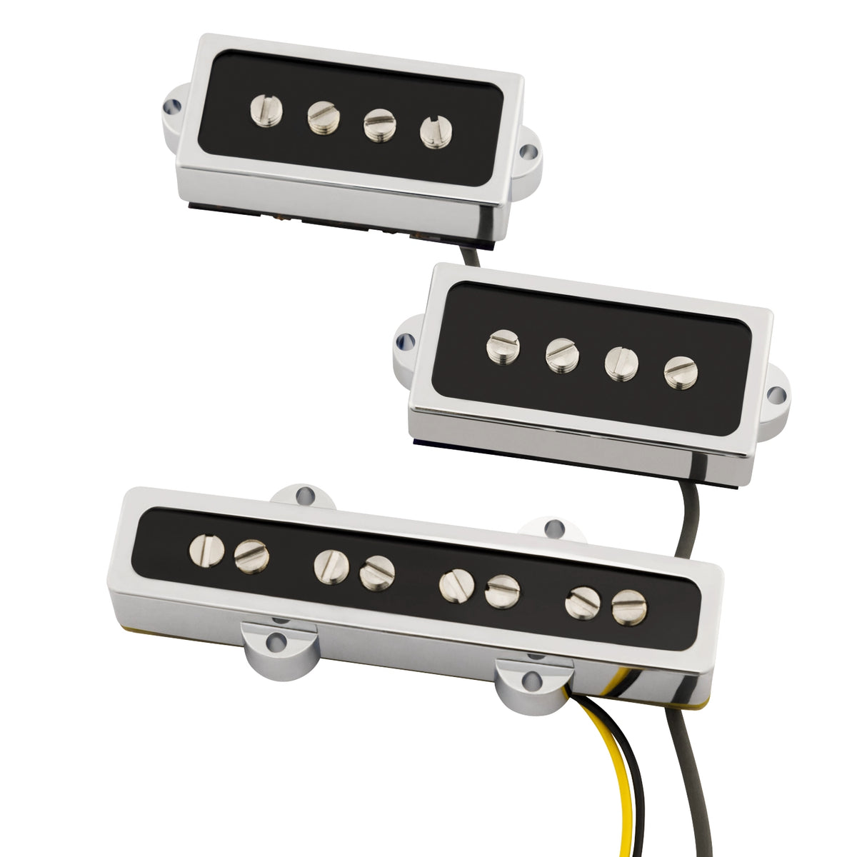 Fender Cobalt Chrome P/J Bass® Pickup Set