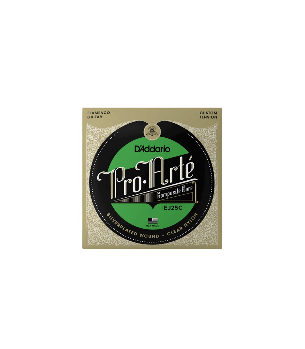 D'Addario EJ25C Pro Arte Flamenco Clear Nylon Strings Flamenco Tension