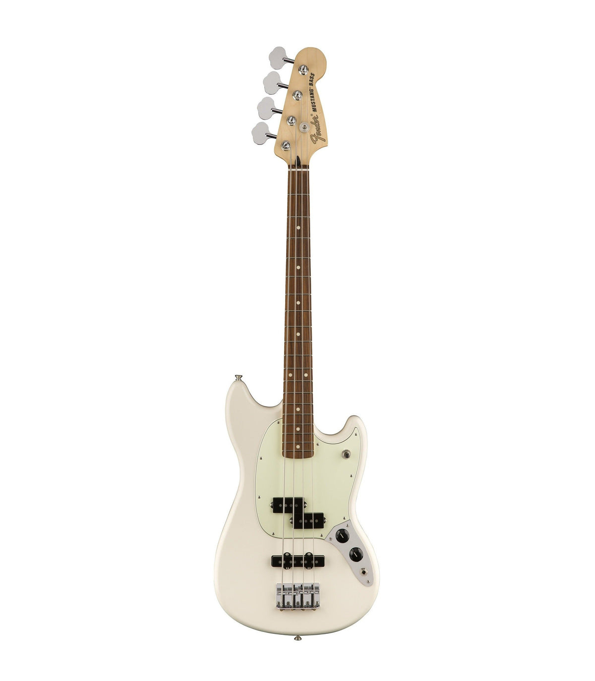 Fender Mustang Bass PJ Olympic White
