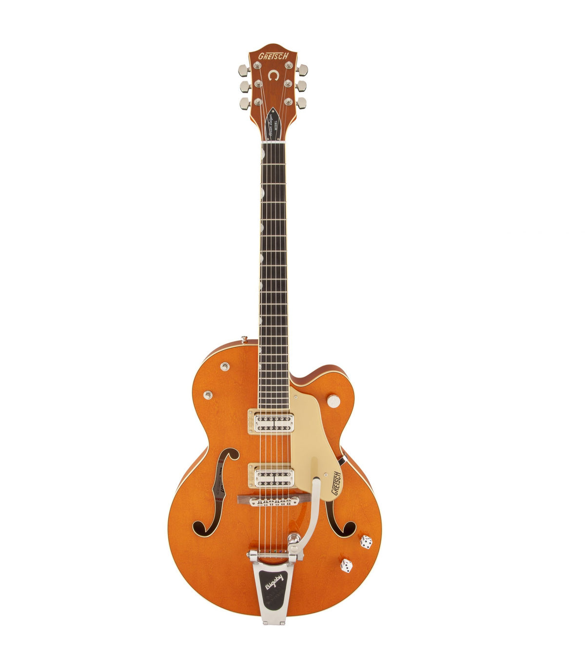 Gretsch G6120SSL Brian Setzer Nashville with TV Jones Pickups Vintage Orange