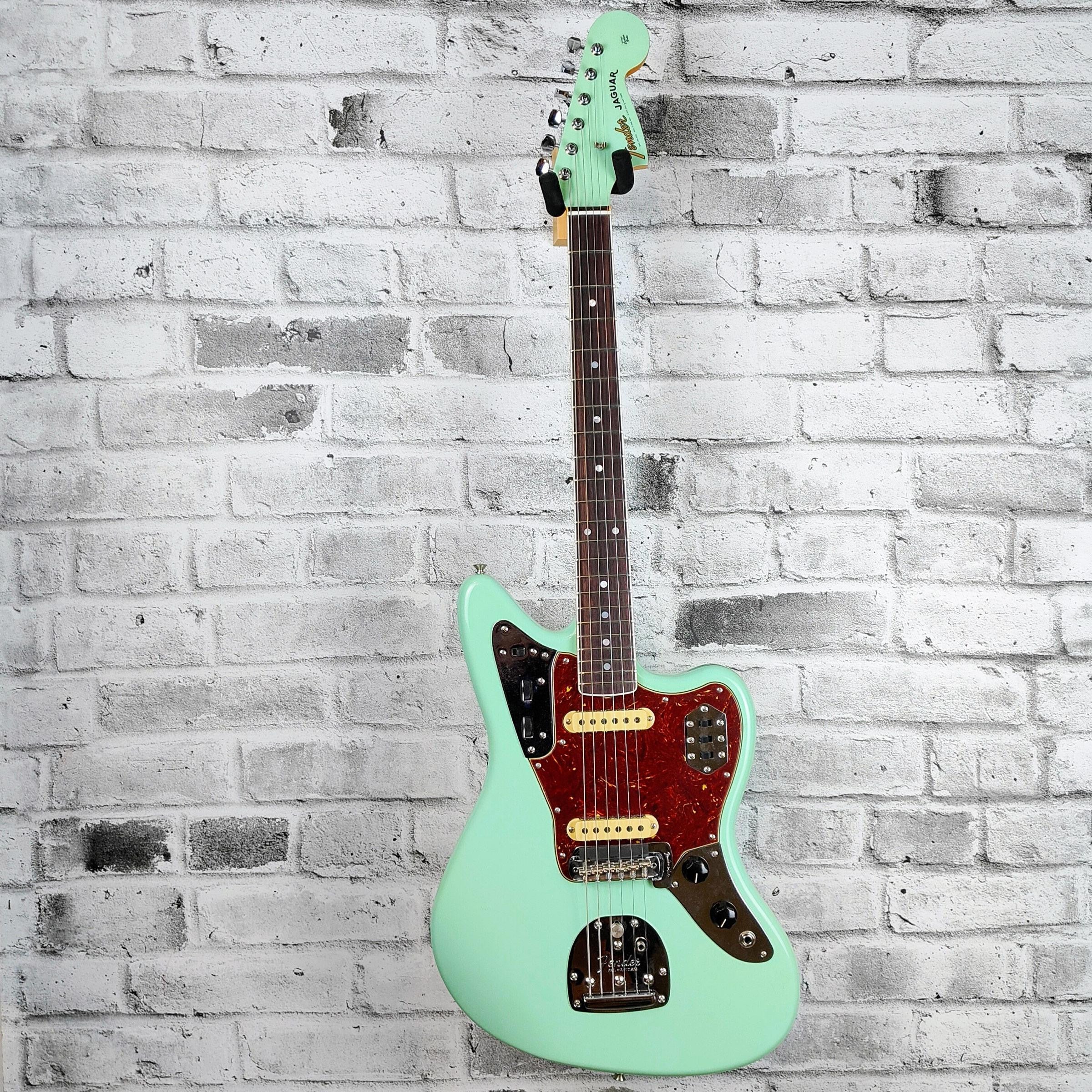 Fender Custom Shop '66 Jaguar Deluxe Closet Classic, Rosewood Fingerboard, Aged Surf Green