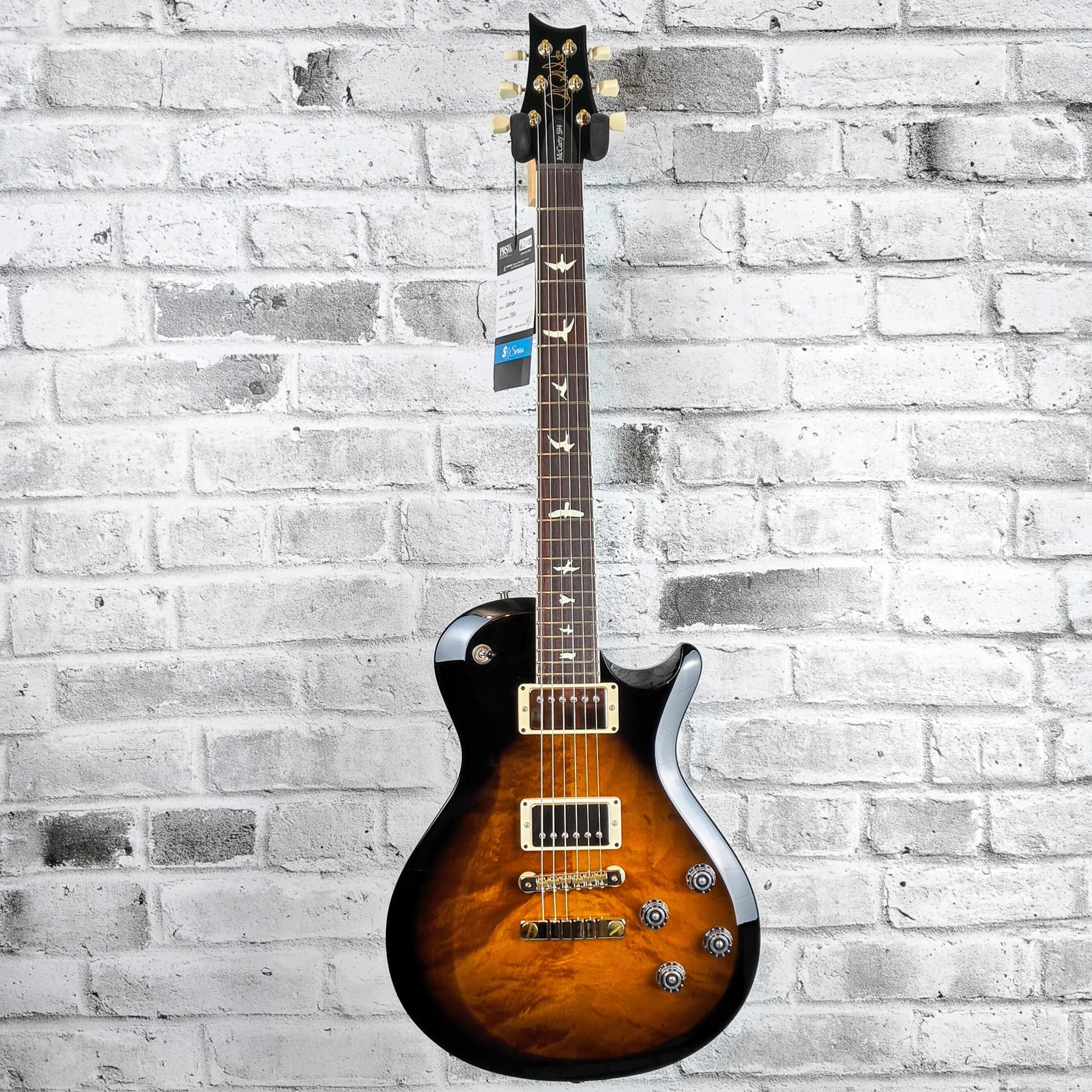 PRS Guitars S2 MCCARTY 594 SINGLECUT, Smoke Burst Amber