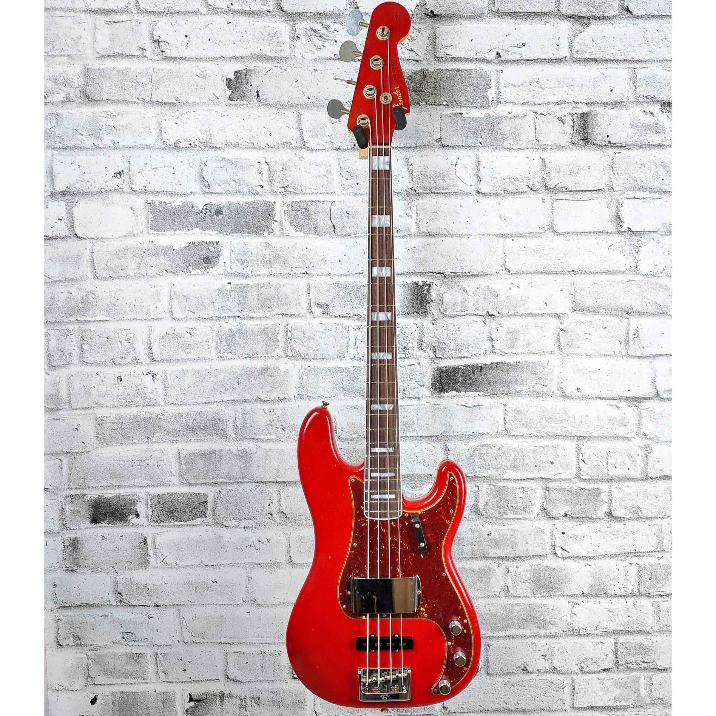 Fender Custom Shop Limited Edition P Bass Special Journeyman Relic, Rosewood Fingerboard, Aged Dakota Red