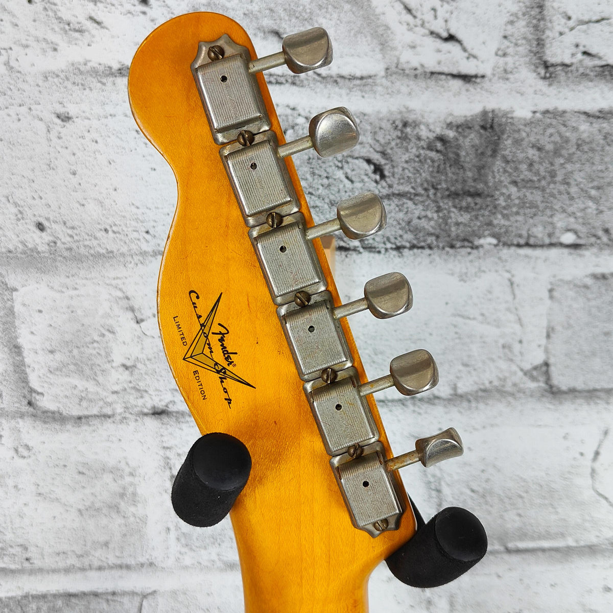 Fender Custom Shop 2023 Limited Edition Blackguard HS Telecaster Heavy Relic, Natural Blonde