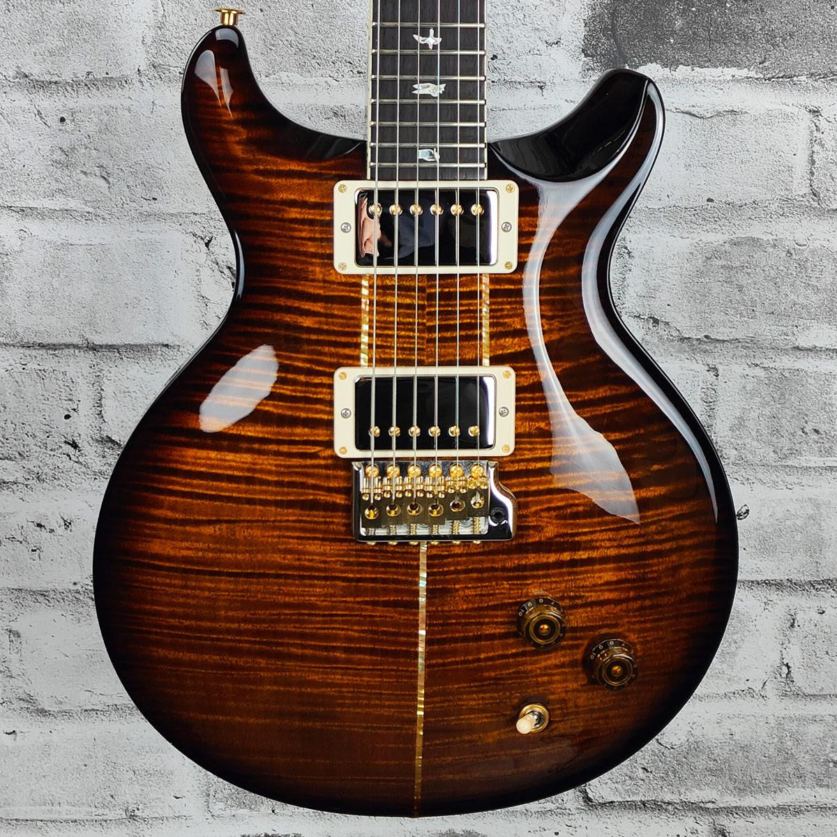 PRS Guitars Santana Retro 10-Top - Black Gold Burst
