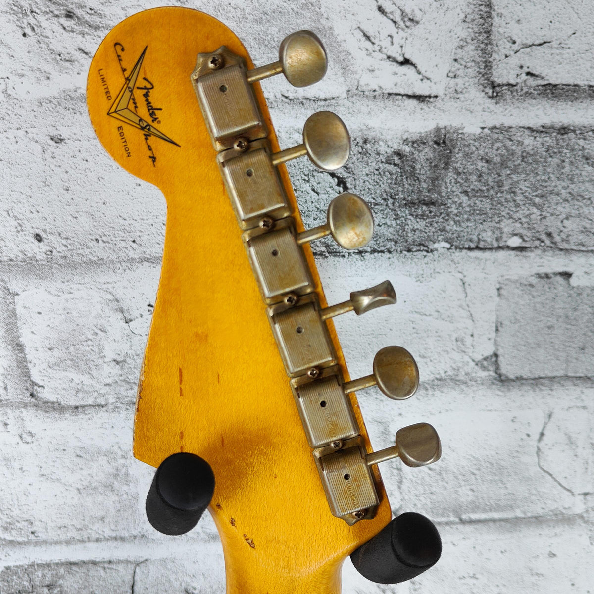 Fender Custom Shop Limited Edition 1964 L-Series Stratocaster Heavy Relic, 3A Rosewood Fingerboard, Aged Sherwood Green Metallic