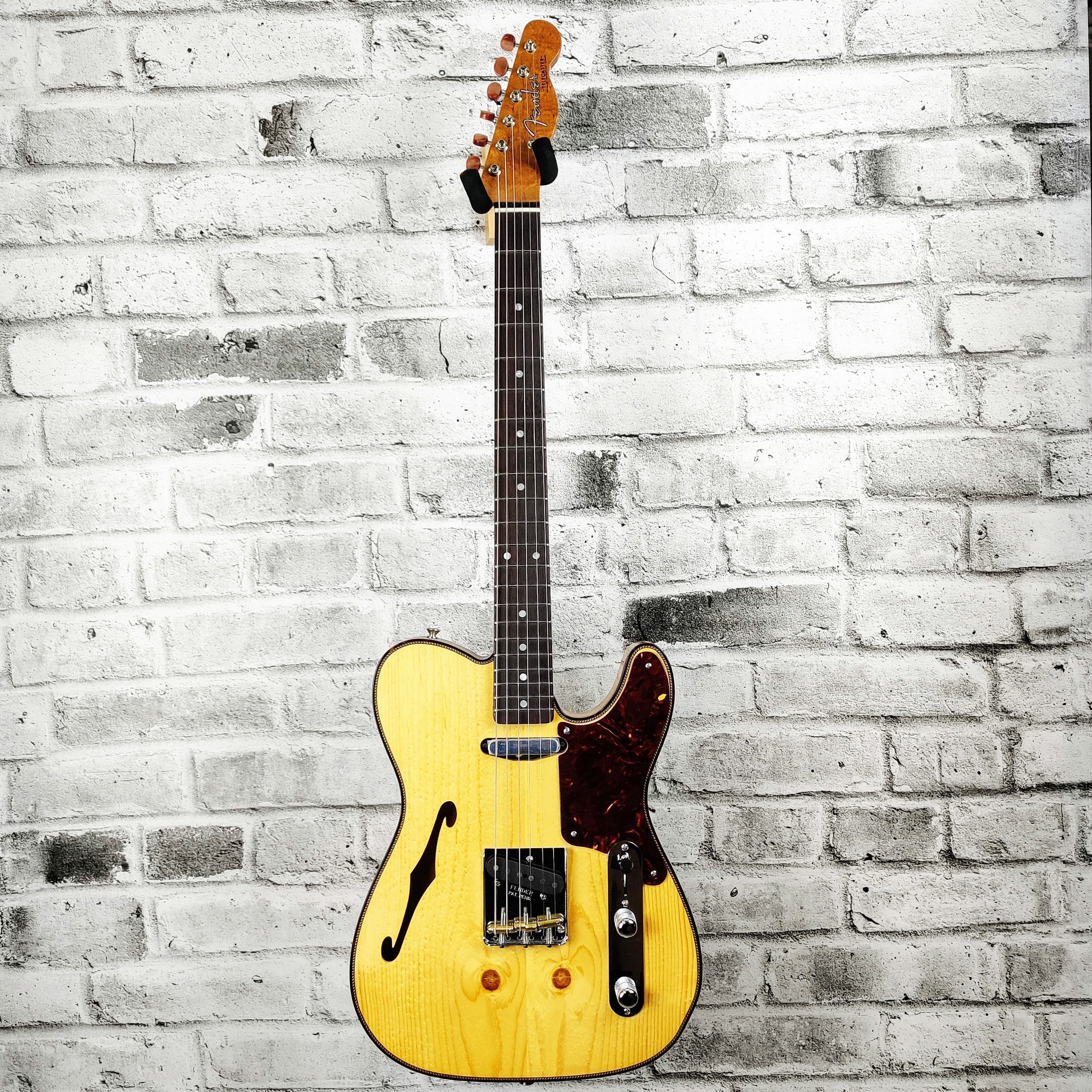Fender Custom Shop Limited Edition Knotty Pine Tele Thinline, AAA Rosewood Fingerboard - Aged Natural
