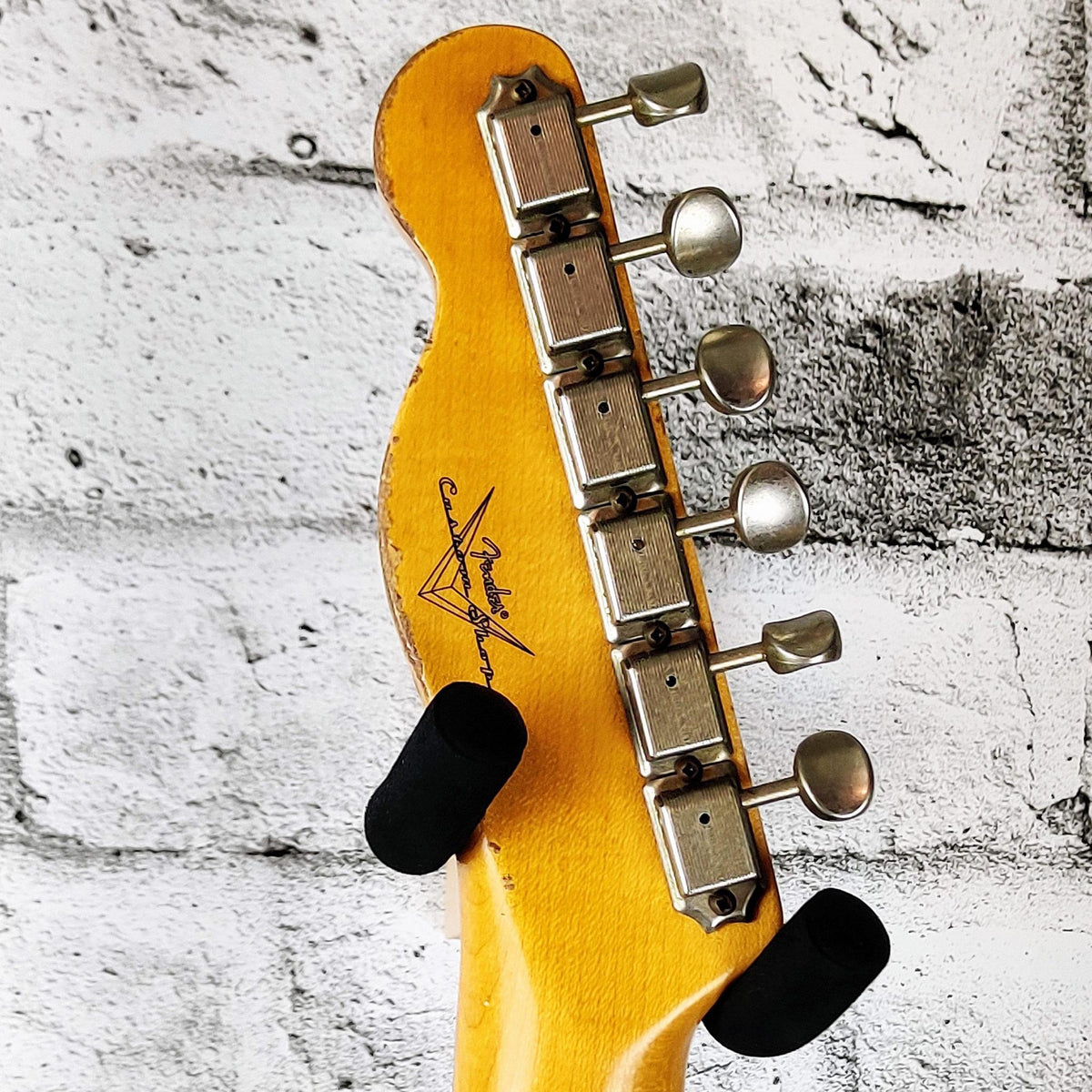 Fender Custom Shop 1960 Telecaster Custom Heavy Relic - Aged Lake Placid Blue over Chocolate 3-Colour Sunburst