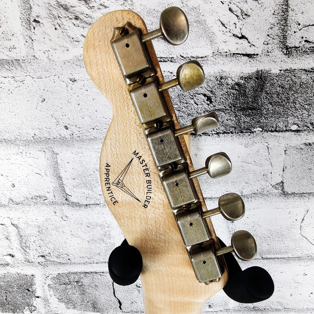 Fender Custom Shop Masterbuilt Apprentice Roasted Pine Nocaster Heavy Relic, Aged Black