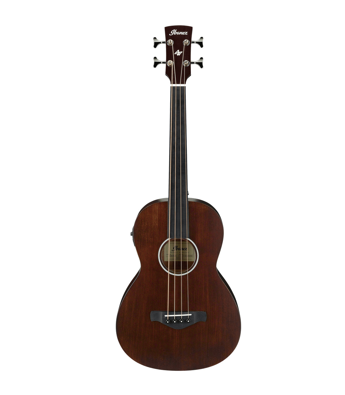 Ibanez AVNB1FE Basse acoustique fretless Brun Violon Semi-Gloss