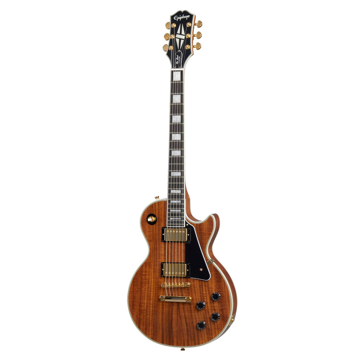 Epiphone Les Paul Custom Koa - Natural