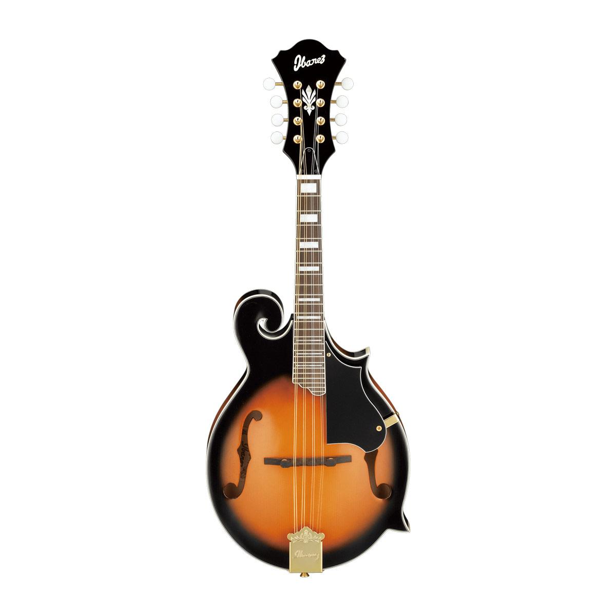 Ibanez M522S F-style Mandolin, Brown Sunburst High Gloss