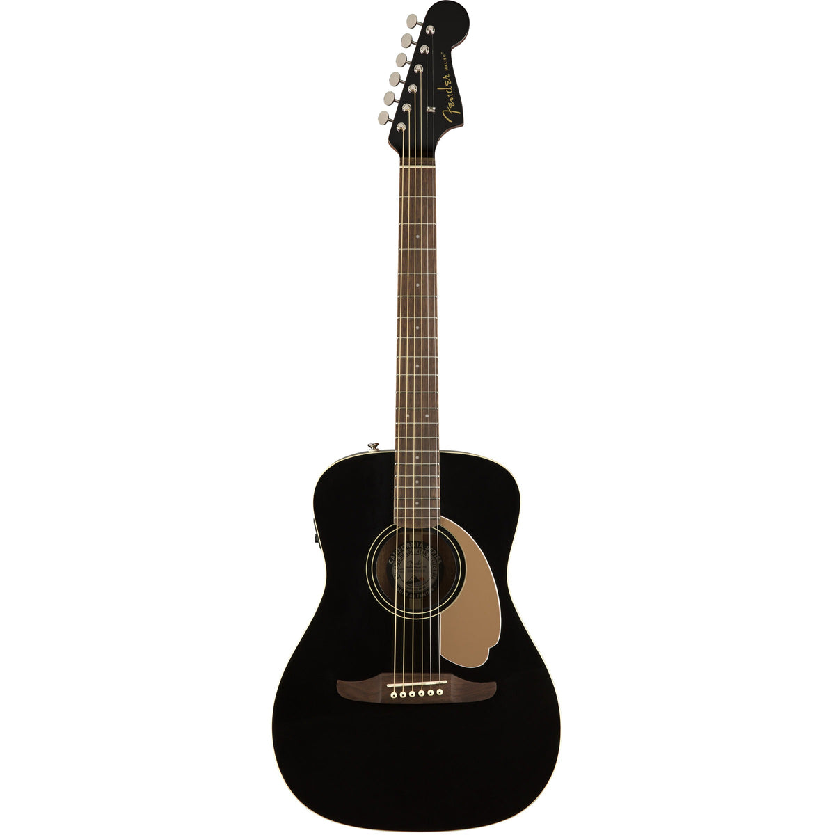Fender Malibu Player, Walnut Fingerboard, Jetty Black