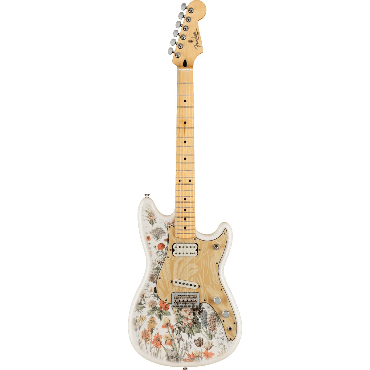 Fender Shawn Mendes Musicmaster, Maple Fingerboard, Yellow Floral